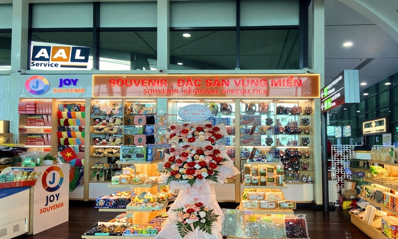 🥳 Tưng bừng chào đón! “JOY FAST FOOD & SOUVENIR, JOY WRAPPING” tại Cảng Hàng không Phù Cát